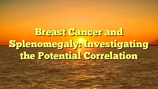 Breast Cancer and Splenomegaly: Investigating the Potential Correlation